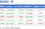 股票行情快报：浙大网新（600797）3月27日主力资金净卖出575.47万元