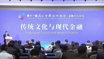 尼山世界文明论坛·金融文化论坛举办