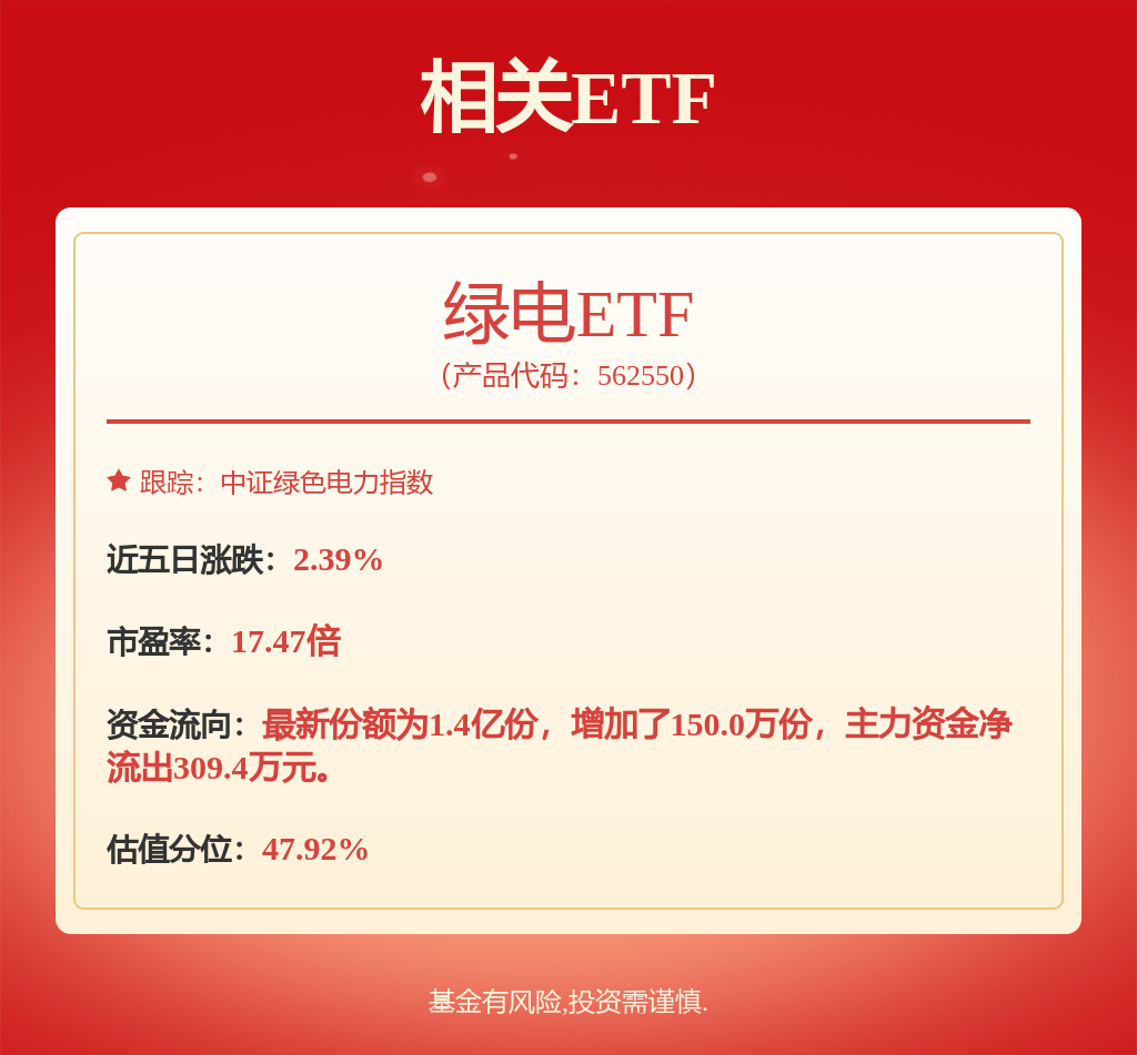 股票行情快报：中国核电（601985）8月26日主力资金净卖出8922.74万元
